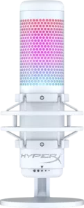 Проводной микрофон HyperX QuadCast S (белый) фото