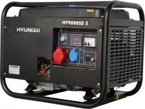 Бензиновый генератор Hyundai HY9000SE-3 фото