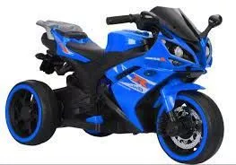 Детский электромотоцикл Igro TD FLB-968T (синий) фото