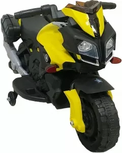 Детский электромотоцикл Igro TD JC919 (желтый) фото