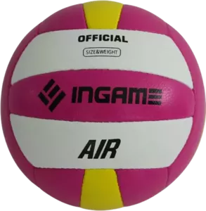 Волейбольный мяч Ingame Air (розовый/желтый) фото
