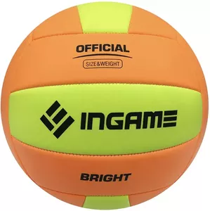 Волейбольный мяч Ingame Bright (оранжевый/желтый) фото