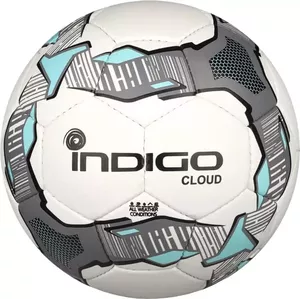 Футбольный мяч Indigo Cloud IN034 (4 размер) фото