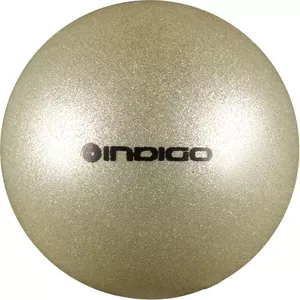 Мяч для художественной гимнастики Indigo IN118 (металлик) фото
