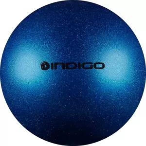 Мяч для художественной гимнастики Indigo IN118 (синий) фото