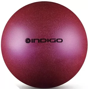 Мяч для художественной гимнастики Indigo IN119 (фиолетовый) фото