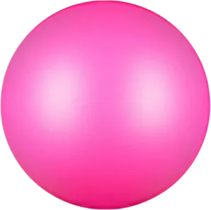 Мяч для художественной гимнастики Indigo IN315 (цикламеновый) фото