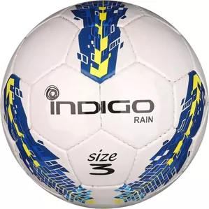Футбольный мяч Indigo Rain IN031 (3 размер) фото