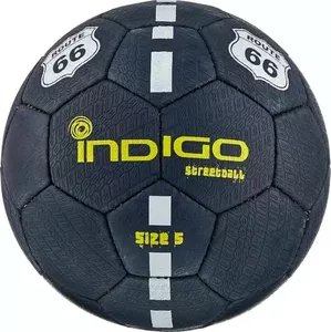 Футбольный мяч Indigo Streetball E03 (5 размер) фото