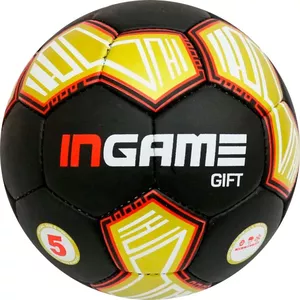 Футбольный мяч Ingame Gift 2020 (5 размер, черный/красный/золотой) фото