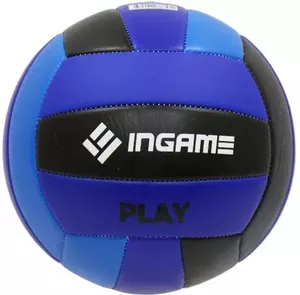 Волейбольный мяч Ingame Play (черный/синий/голубой) фото