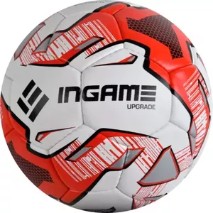 Футбольный мяч Ingame Upgrade IFB-133 (5 размер, белый/красный) фото