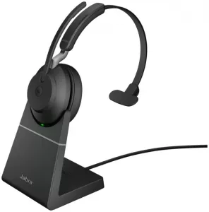 Наушники Jabra Evolve2 65 MS Mono USB-С Desk (черный) фото
