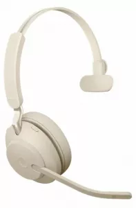 Наушники Jabra Evolve2 65 UC Mono USB-С (бежевый) фото