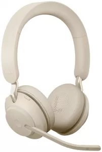 Наушники Jabra Evolve2 65 UC Stereo USB-A (бежевый) фото