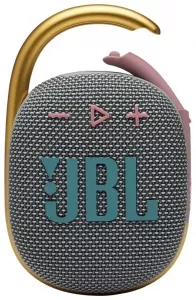 Портативная акустика JBL Clip 4 Gray/Gold фото