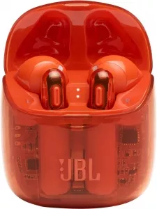 Наушники JBL Tune 225 TWS Ghost Edition (оранжевый) фото