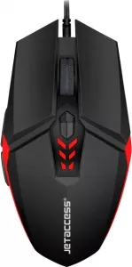 Компьютерная мышь Jet.A OM-U58 (черный/красный) фото