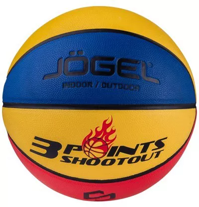 Мяч баскетбольный №7 Jogel Streets 3POINTS 17476 фото