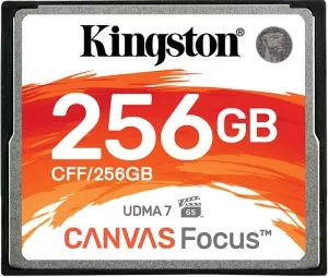 Карта памяти Kingston Canvas Focus CompactFlash 256Gb (CFF/256GB) фото