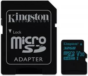 Карта памяти Kingston Canvas Go! microSDHC 32Gb (SDCG2/32GB) фото