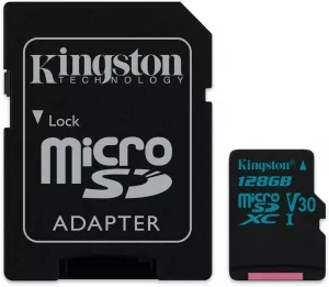 Карта памяти Kingston Canvas Go! microSDXC 128Gb (SDCG2/128GB) фото