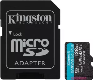 Карта памяти Kingston Canvas Go! Plus microSDXC 128Gb (SDCG3/128GB) фото