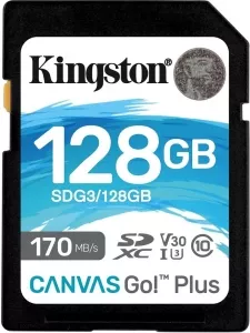 Карта памяти Kingston Canvas Go! Plus SDXC 128GB фото