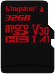 Карта памяти Kingston Canvas React microSDHC 32Gb (SDCR/32GBSP) фото