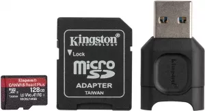 Карта памяти Kingston Canvas React Plus microSDXC 128Gb (MLPMR2/128GB) фото