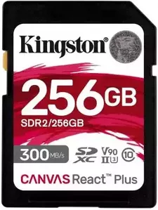 Карта памяти Kingston Canvas React Plus SDXC 256GB фото