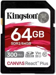 Карта памяти Kingston Canvas React Plus SDXC 64GB фото