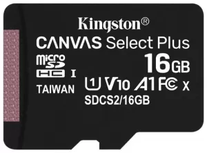 Карта памяти Kingston Canvas Select Plus microSDHC 16Gb (SDCS2/16GBSP) фото