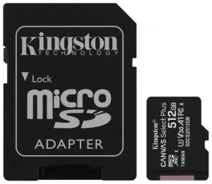 Карта памяти Kingston Canvas Select Plus microSDXC 512Gb (SDCS2/512GB) фото