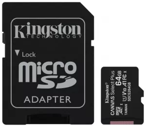 Карта памяти Kingston Canvas Select Plus microSDXC 64Gb (SDCS2/64GB) фото