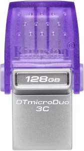 USB Flash Kingston DataTraveler MicroDuo 3C USB 3.2 Gen 1 128GB фото