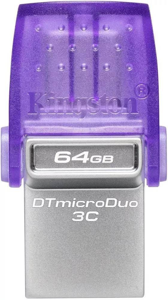 USB Flash Kingston DataTraveler MicroDuo 3C USB 3.2 Gen 1 64GB фото