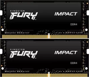 Оперативная память Kingston FURY Impact 2x8GB DDR4 SODIMM PC4-21300 KF426S15IBK2/16 фото