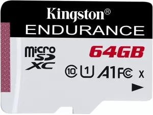 Карта памяти Kingston High-Endurance microSDXC 64Gb (SDCE/64GB) фото