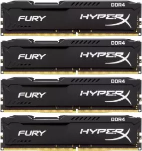 Комплект памяти HyperX Fury HX421C14FBK4/32 DDR4 PC4-17000 4*8Gb фото