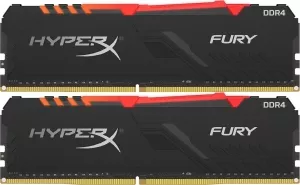 Комплект памяти HyperX Fury RGB HX426C16FB3AK2/16 DDR4 PC4-21300 2x8Gb фото