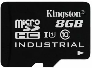 Карта памяти Kingston Industrial microSDHC 8Gb (SDCIT/8GBSP) фото