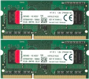Модуль памяти Kingston KVR16LS11K2/8 DDR3 PC3-12800 2x4Gb фото