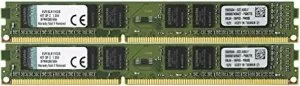 Комплект памяти Kingston ValueRAM KVR16LN11K2/8 DDR3 PC3-12800 2x4Gb фото