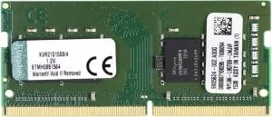 Модуль памяти Kingston ValueRAM KVR21S15S8/4BK DDR4 PC-17000 4Gb фото