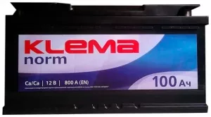 Аккумулятор Klema Norm 6СТ-100АЗ(0) (100Ah) фото