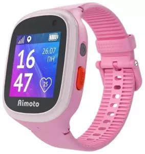 Детские умные часы Кнопка Жизни Aimoto Start 2 (розовый) фото