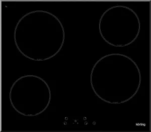 Электрическая варочная панель Korting HK 60001 B фото