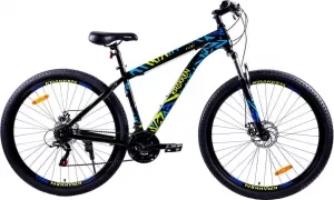 Велосипед Krakken Flint 29 р.18 2021 (черный/синий) фото