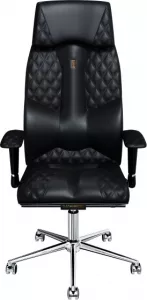 Кресло KULIK SYSTEM ROYAL (черный, 0602) фото